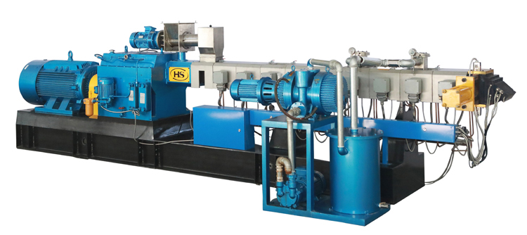 Twin Screw -Extruder f&uuml;r Pet Bottle Recycling