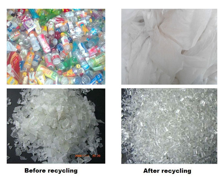 Automatische Strangpelletisierung von Twin Screw Extruder zum Recycling von PET -Flaschen