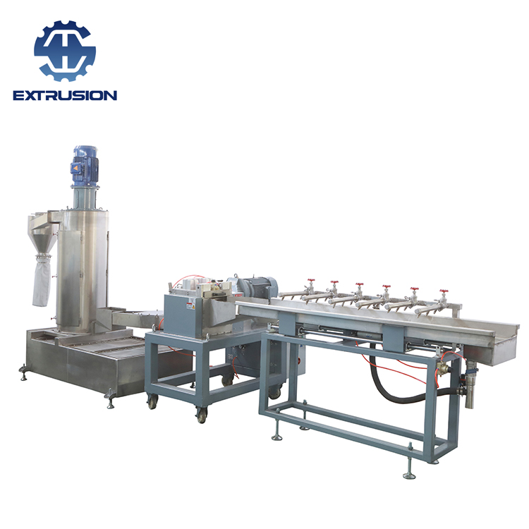 Automatische Strangpelletisierung von Twin Screw Extruder zum Recycling von PET -Flaschen