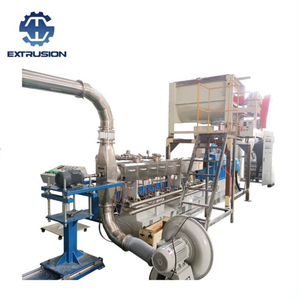 Biologisch abbaubarer Kunststoffextruder TPS+PBAT/Maisstärke-Biokunststoff-Doppelschneckenextruder
