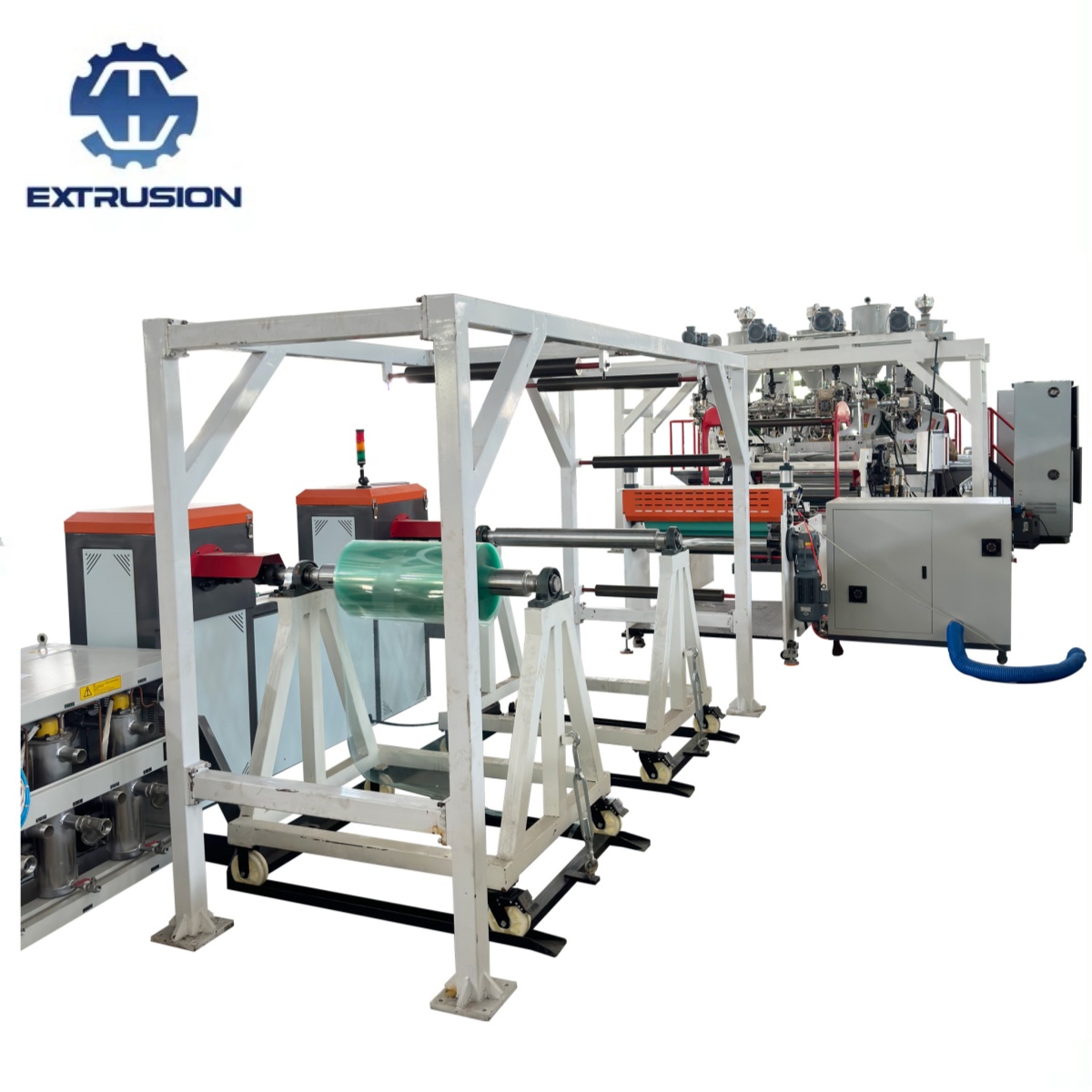 TSE-75-Extrudermaschine für Plastikfolie mit hohem Ausgang